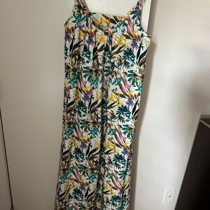 bishop + young Tropical Print Dress
